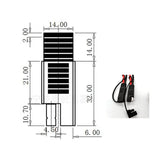 Maxbell SAE Battery Connector SAE DC Power Connector Cable for Motorcycle Cars Boats