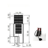 Maxbell SAE Battery Connector SAE DC Power Connector Cable for Motorcycle Cars Boats