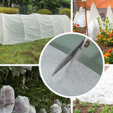 Maxbell Plant Cover Freeze Protection Frost Blanket for Sun Protection Frost Flowers 9.84 x 32.8 ft