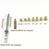Maxbell Heat Set Insert Tip Set Premium Assembly Heat Insertion Tool for 3D Printer