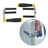 2x Portable Gypsum Board Lifter Carrier Lightweight Handle Carry Load Lifter