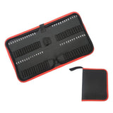 Maxbell Bit Storage Bag Premium Bit Carrier for Driver Bit Storage Tools 22.4cmx17.7cmx4.2cm