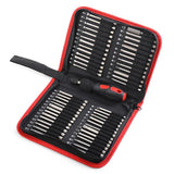 Maxbell Bit Storage Bag Premium Bit Carrier for Driver Bit Storage Tools 22.4cmx17.7cmx4.2cm