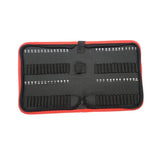 Maxbell Bit Storage Bag Premium Bit Carrier for Driver Bit Storage Tools 22.4cmx17.7cmx4.2cm