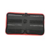Maxbell Bit Storage Bag Premium Bit Carrier for Driver Bit Storage Tools 22.4cmx17.7cmx4.2cm