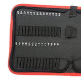 Maxbell Bit Storage Bag Premium Bit Carrier for Driver Bit Storage Tools 22.4cmx17.7cmx4.2cm