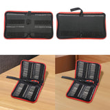 Maxbell Bit Storage Bag Premium Bit Carrier for Driver Bit Storage Tools 22.4cmx17.7cmx4.2cm