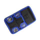 Maxbell Bits Organizer Bag Utility Bits Storage Bag for Mechanic Craftsmen Carpenter