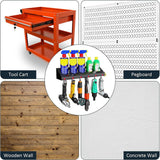 Maxbell Wall Mounted Pneumatic Tools Holder Easy Installation Spray Bottle Organizer