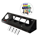 Maxbell Wall Mounted Pneumatic Tools Holder Easy Installation Spray Bottle Organizer