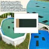 Swimming Pool Cover Repair Kit Gifts Green Accessories Pool Patch Repair Kit 100 cm