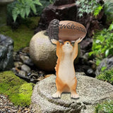 Maxbell Garden Squirrel Statue Creative Squirrel Sculpture for Home Office Home