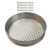 Blueberry Sieve Portable Sifting Pan Sand Sifter for Planting Kitchen Garden 10mm