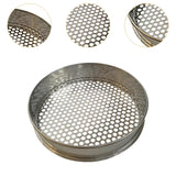 Blueberry Sieve Portable Sifting Pan Sand Sifter for Planting Kitchen Garden 10mm