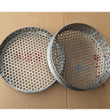 Blueberry Sieve Portable Sifting Pan Sand Sifter for Planting Kitchen Garden 10mm