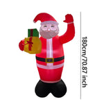 Maxbell Santa Claus Christmas Inflatables Ornament for Backyard Indoor Outdoor Malls