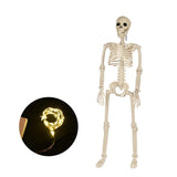 Maxbell Halloween Skeleton Decorations for Garden Haunted House Props Indoor/Outdoor