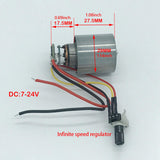 Maxbell Brushless Duct Fan Sturdy CNC Processing Multiuse Stepless Speed Accessories DC 9 to 12V