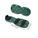 Maxbell Lawn Aerator Shoes Sturdy Utility Lawn Loosening Shoes for Sand Outdoor Yard