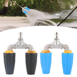 Maxbell Pressure Washer Nozzle Multifunctional Sprayer Nozzle for Windows Car Garden Black