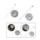 Maxbell Compost Soil Thermometer Soil Temperature Thermometer for Ground Garden Soil