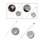 Maxbell Compost Soil Thermometer Soil Temperature Thermometer for Ground Garden Soil