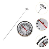 Maxbell Compost Soil Thermometer 500mm Stem 0-220 °F for Garden Soil Composting Lawn