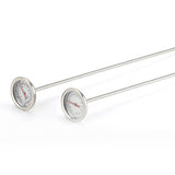 Maxbell Compost Soil Thermometer 500mm Stem 0-220 °F for Garden Soil Composting Lawn