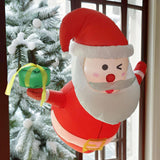 Maxbell 3.5 ft Inflatable Santa Claus Gift Xmas Decoration for Holiday Garden