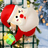 Maxbell 3.5 ft Inflatable Santa Claus Gift Xmas Decoration for Holiday Garden