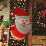 Maxbell 3.5 ft Inflatable Santa Claus Gift Xmas Decoration for Holiday Garden
