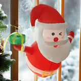 Maxbell 3.5 ft Inflatable Santa Claus Gift Xmas Decoration for Holiday Garden