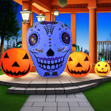 Pumpkin Skull Garden Party Courtyard Halloween Inflatable Decoration Outdoor With LED Light