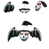 Halloween Inflatable Bat Ghost with Lights PVC for Haunted House Yard Window