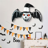 Halloween Inflatable Bat Ghost with Lights PVC for Haunted House Yard Window