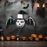 Halloween Inflatable Bat Ghost with Lights PVC for Haunted House Yard Window