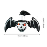 Maxbell Halloween Inflatable Bat Ghost Decor Party Props Scary for Yard Indoor Patio
