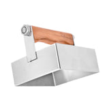 Maxbell Comb Honey Cutter Wooden Handle Honey Extractor Stainless Steel Honey Cutter