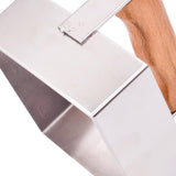 Maxbell Comb Honey Cutter Wooden Handle Honey Extractor Stainless Steel Honey Cutter