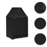 Maxbell Wood Burning Fire Pit Cover 420D Convenient Portable Outdoor Fireplace Cover