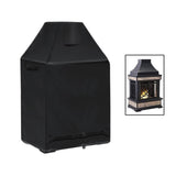 Maxbell Wood Burning Fire Pit Cover 420D Convenient Portable Outdoor Fireplace Cover