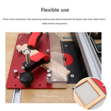 Maxbell Woodworking Trimming Machine Plate Woodworking Tool Engraving Auxiliary Tool