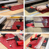 Maxbell Woodworking Trimming Machine Plate Woodworking Tool Engraving Auxiliary Tool