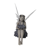 Maxbell Fairy Solar Garden Statue Resin Outdoor Sculpture for Outside Lawn Landscape