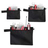 Maxbell Tool Tote Bag Camping Gear Handbag Wrench Cars First Aid Set Spanner Storage Black14.5x12cmOxford