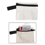Maxbell Tool Tote Bag Camping Gear Handbag Wrench Cars First Aid Set Spanner Storage White14.5x12cmCanvas