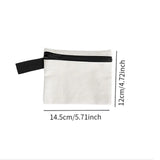 Maxbell Tool Tote Bag Camping Gear Handbag Wrench Cars First Aid Set Spanner Storage White14.5x12cmCanvas