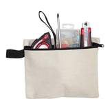 Maxbell Tool Tote Bag Camping Gear Handbag Wrench Cars First Aid Set Spanner Storage White22x17.5cmCanvas