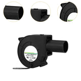 Maxbell BBQ Blower Fan 12V Small Furnace Blower for Charcoal Starter Bellows Camping