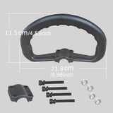 Maxbell Weeds Eater Trimmer Handle Bar High Performance Sturdy Mounting Hardware Kit Diameter 21.8cm